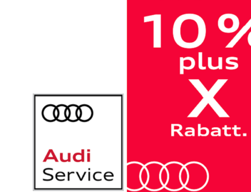 Audi: 10 plus X Rabatt!