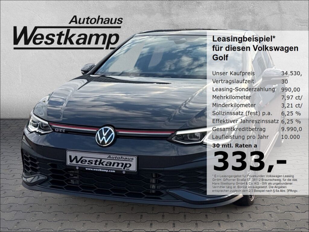 Golf GTI Clubsport 2,0 TSI DSG Panodach 19''Alu