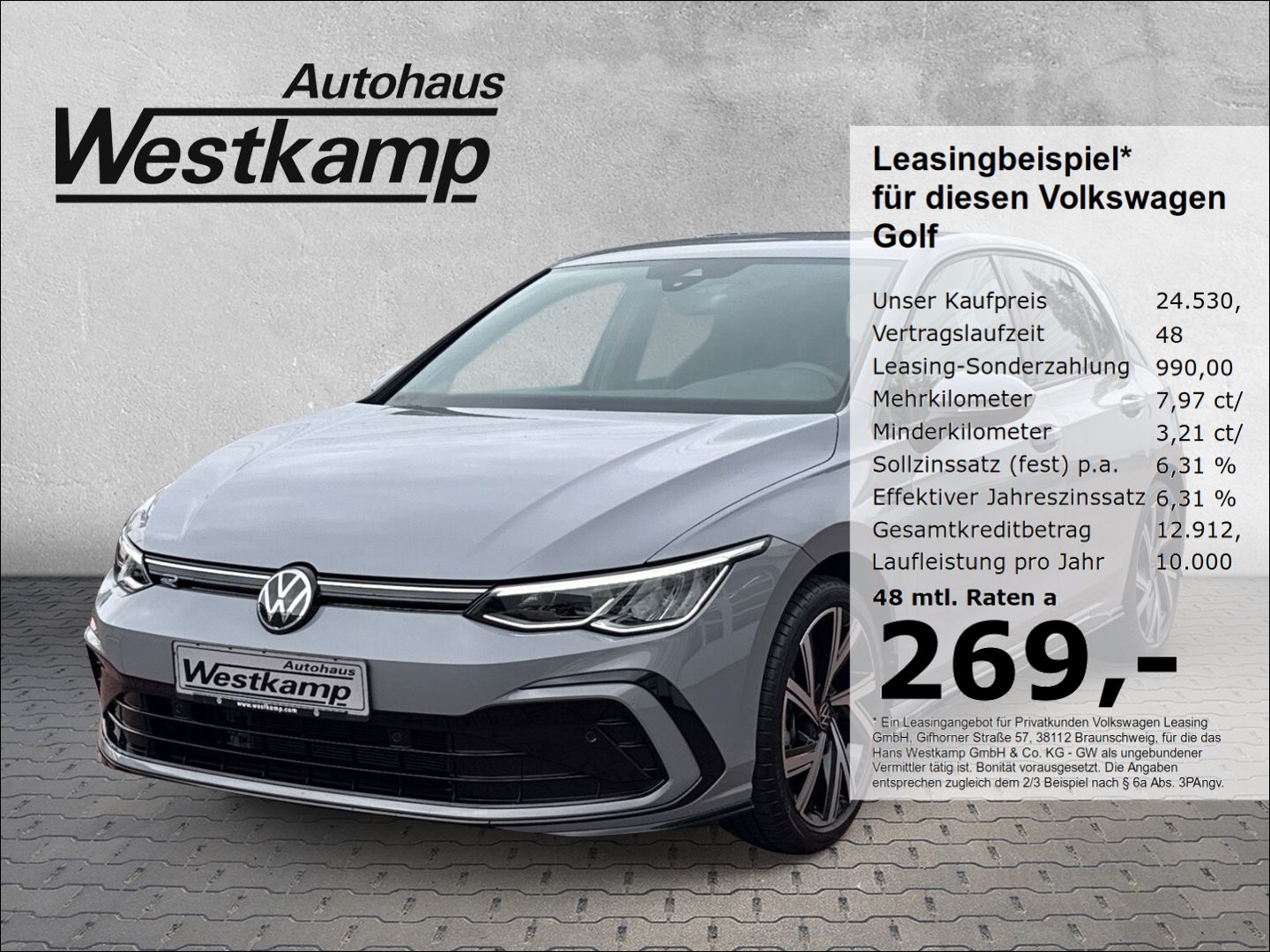 Golf R-Line -Line 1,5 TSI 18''Alu Led App-Connec
