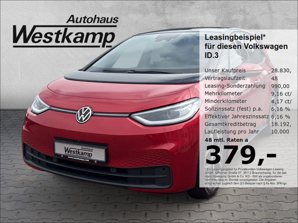ID.3 Pro S 77kWh Ganzj.Reifen Kameras IQ-Light