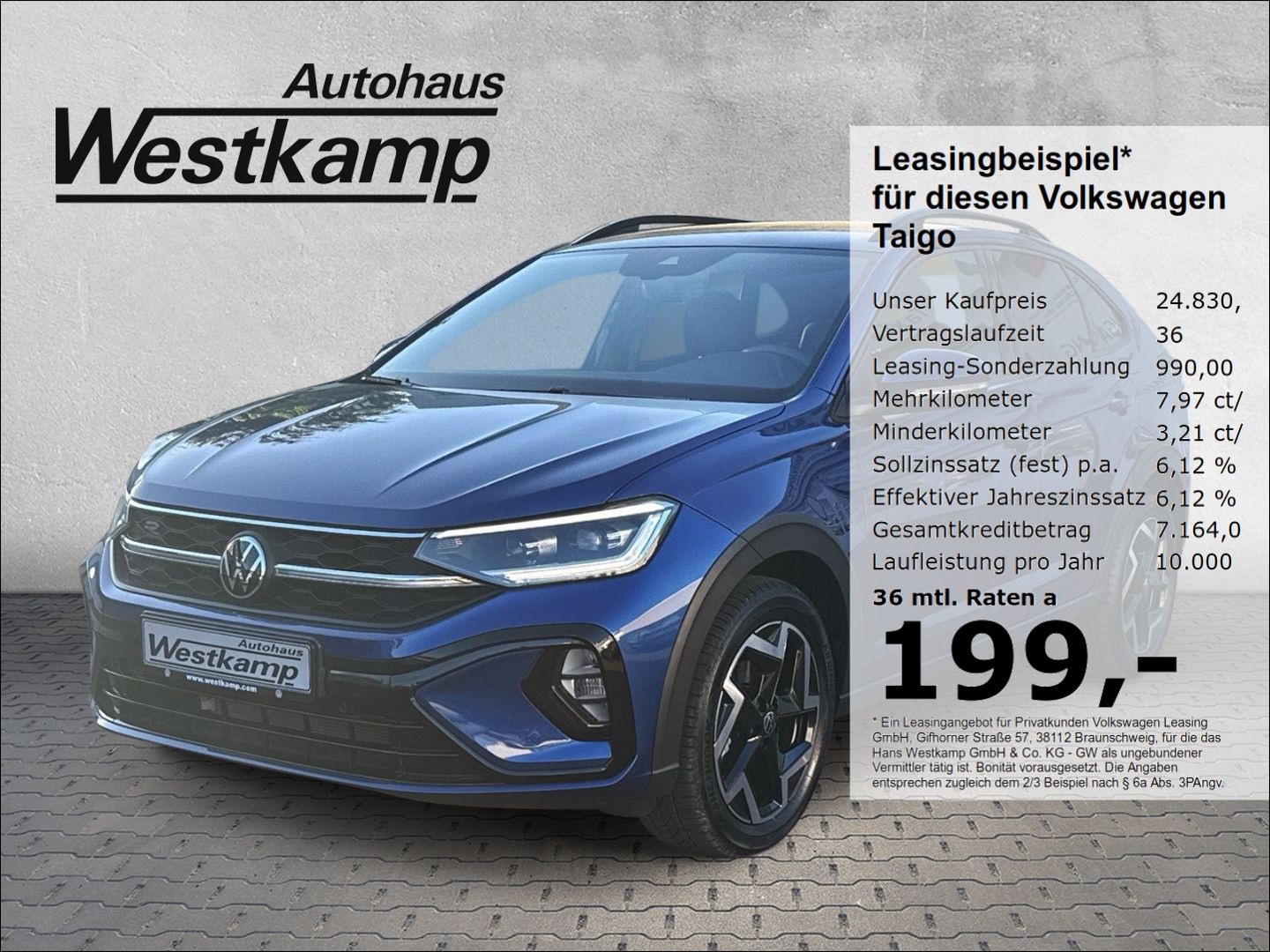 Taigo R-Line 1,0 TSI DSG IQ-Light Ganzj.Reifen K