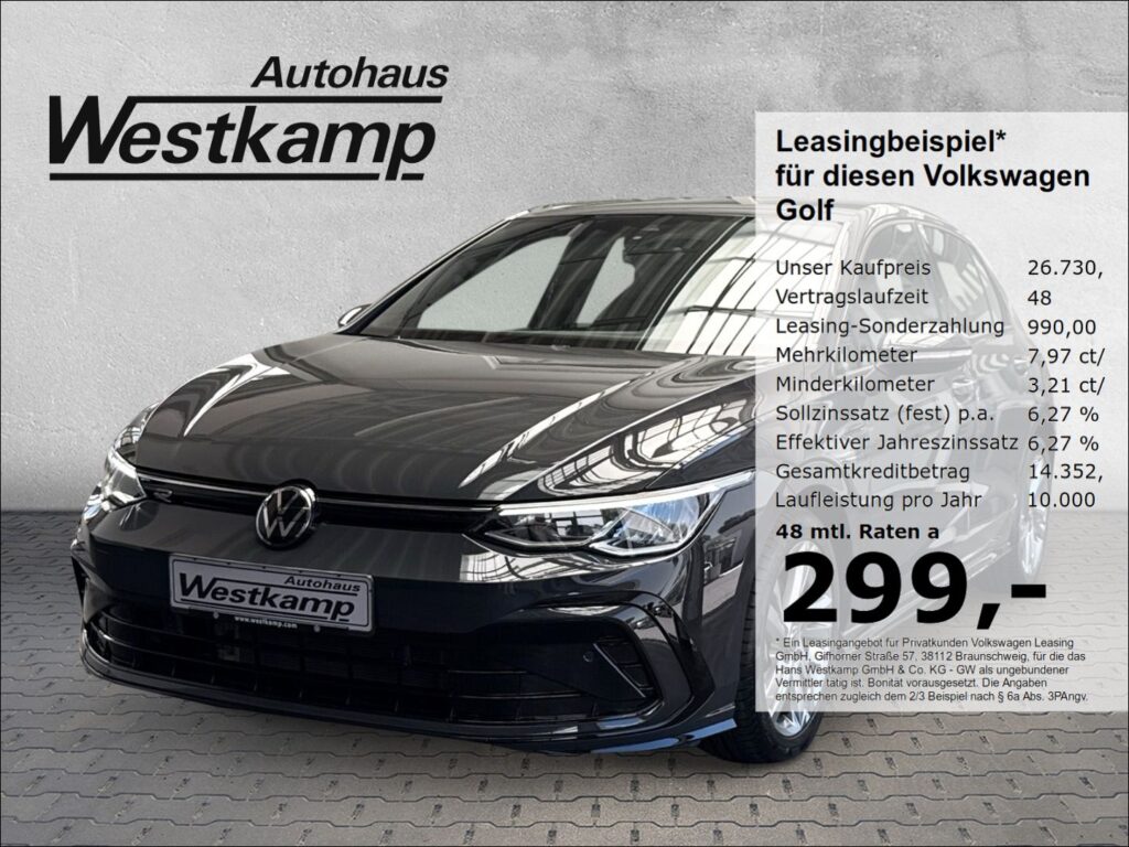 Golf R-Line 1,5 eTSI DSG Kamera Klimaaut.