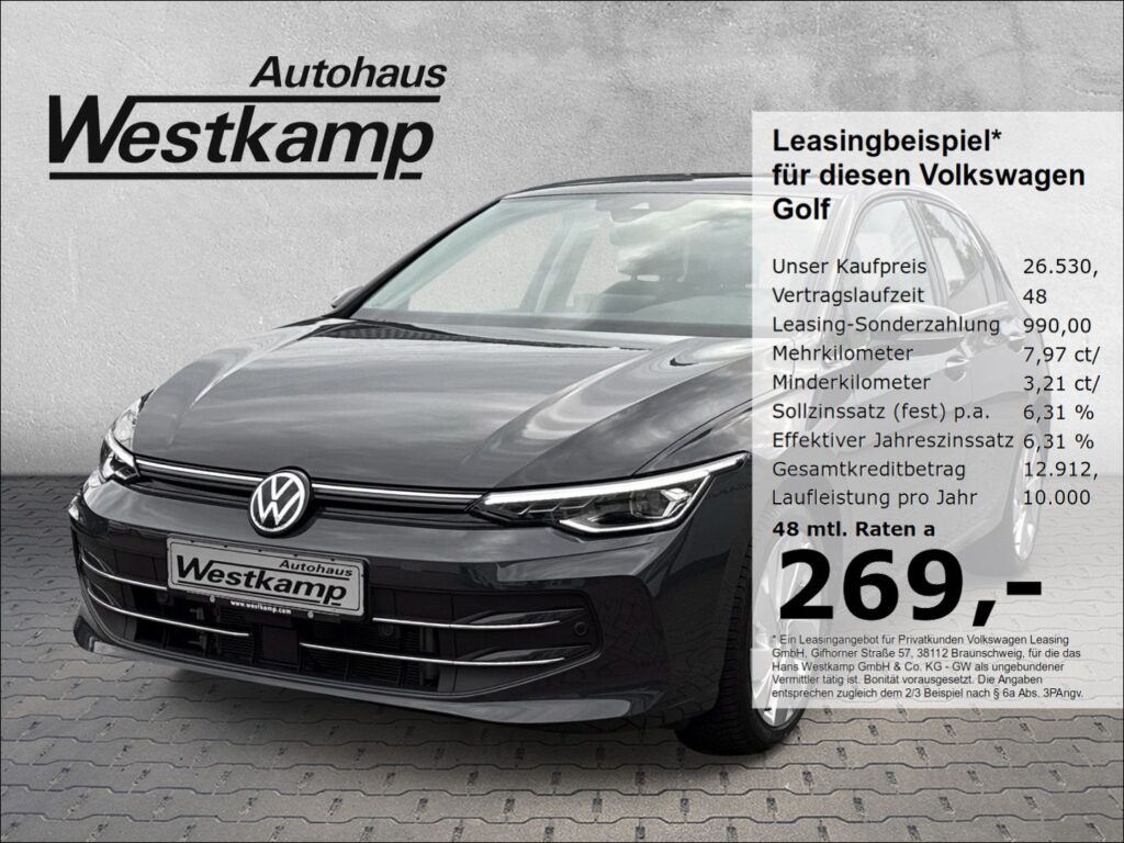 Golf Style 1,5 TSI Kamera Led-Plus Abstandstempo