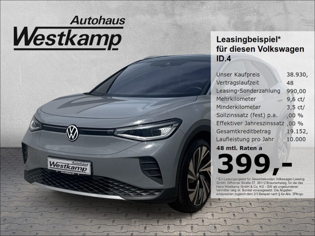 ID.4 Pro Performance Wärmepumpe Sportpaket