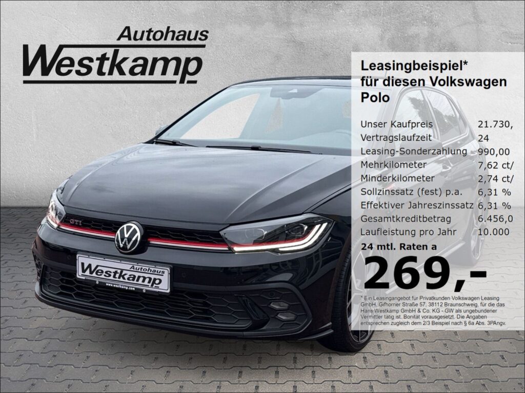 Polo 2,0 TSI DSG 18''Alu Sport-Select-Fahrwerk