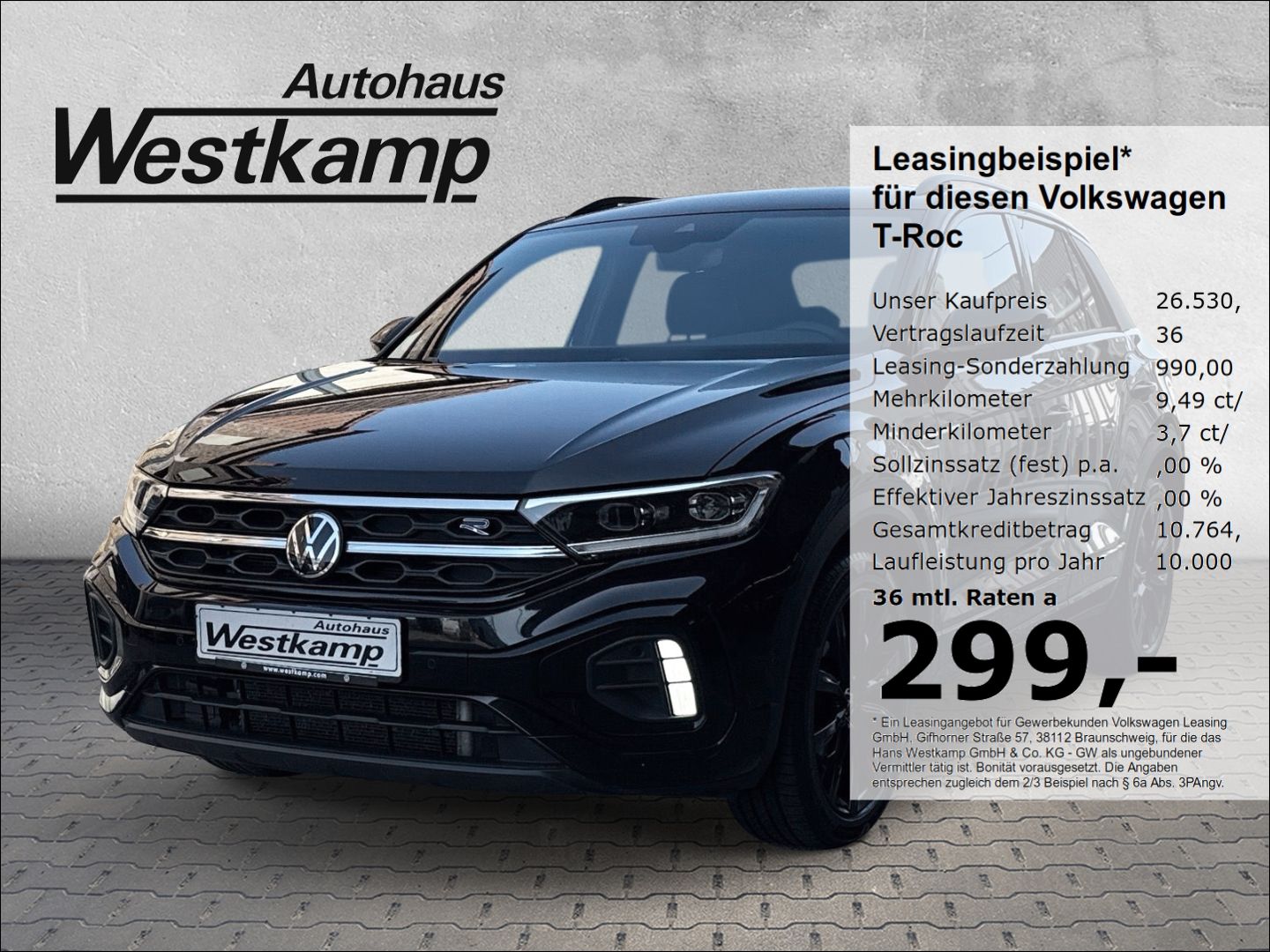 T-Roc R-Line 2.0 TDI DSG Black-Style Led-Plus Ap
