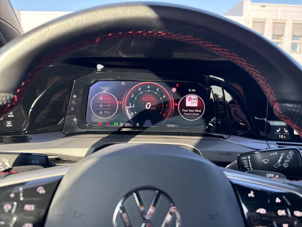 Golf GTI Clubsport 2,0 TSI DSG 19''Estoril Kamer