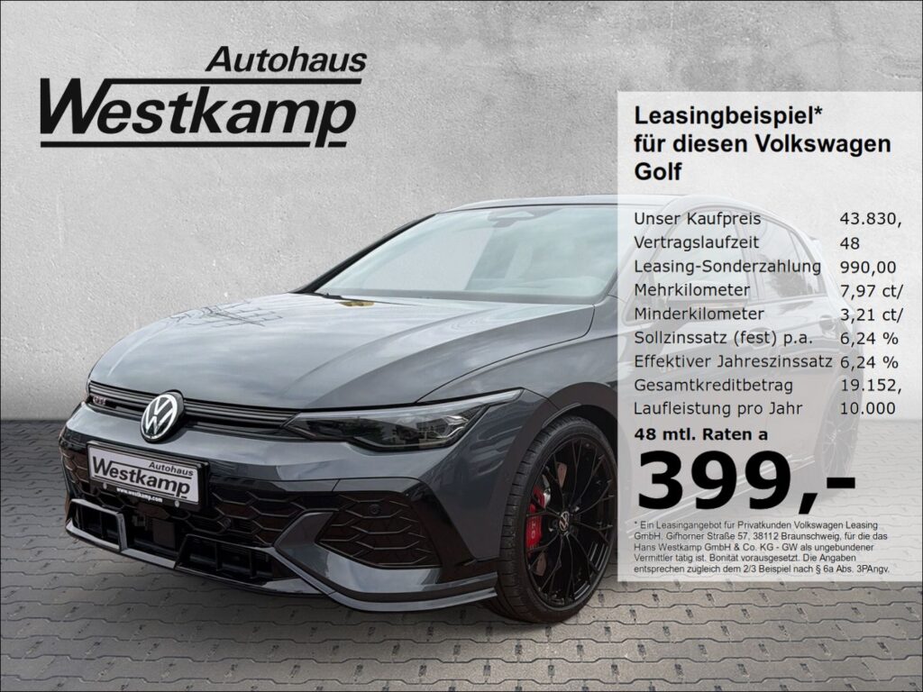 Golf GTI Clubsport 2,0 TSI DSG Black-Style Akrap