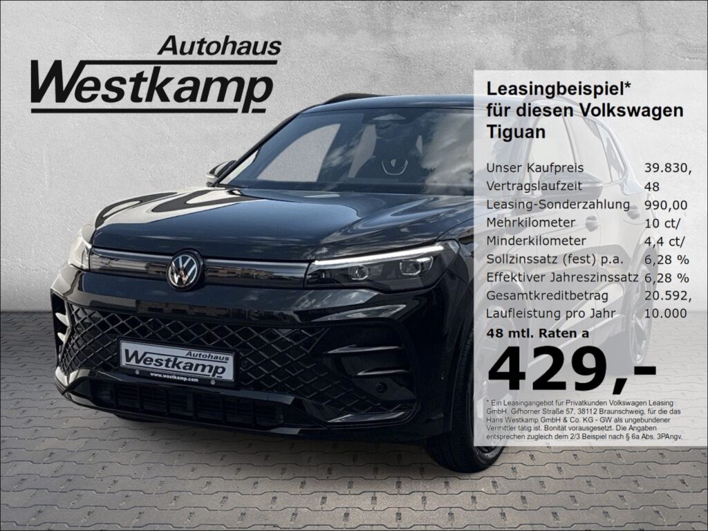 Tiguan R-Line 1,5 eTSI DSG Black-Style Kamera Le