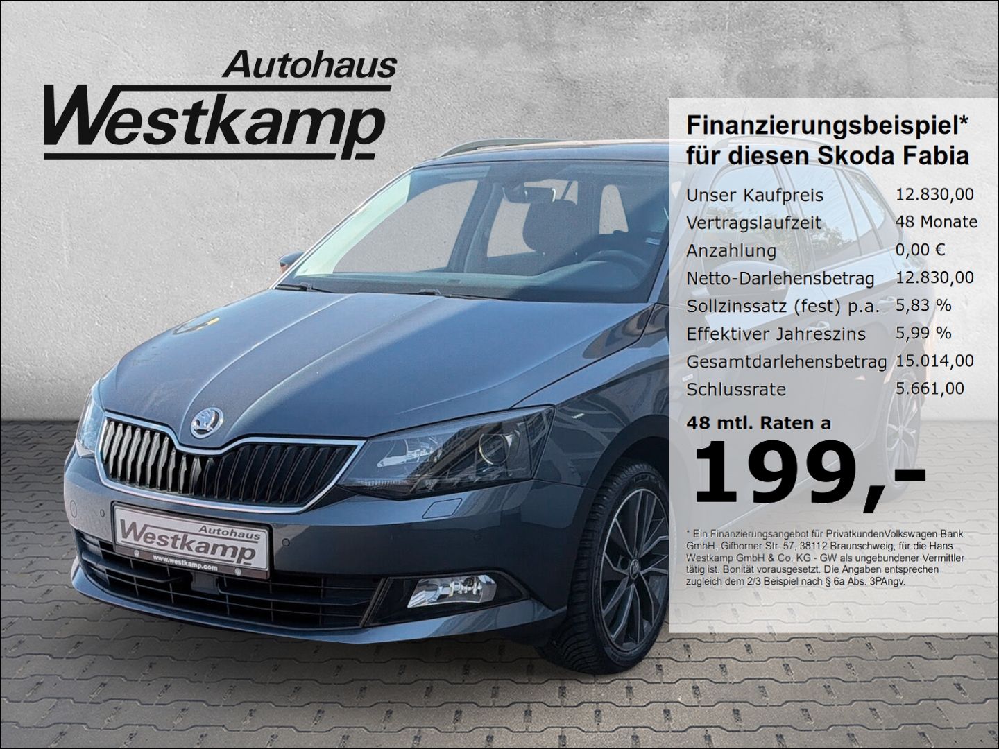 Fabia Combi 1.0 TSI Ambition Klimaaut. Tempomat