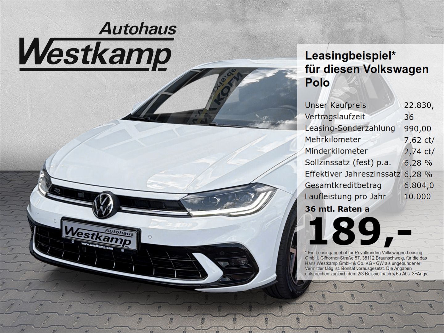 Polo R-Line 1,0 TSI DSG Kamera Led