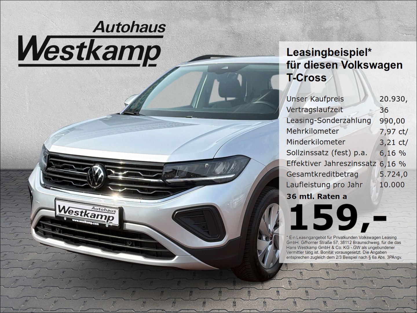 T-Cross Life 1.0 TSI Ganzj.Reifen Led