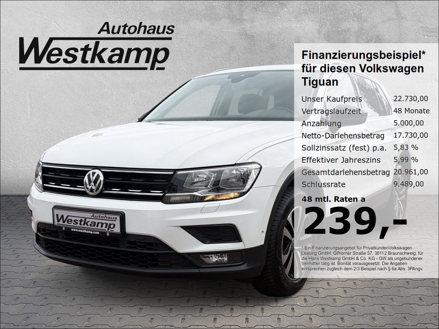 Tiguan IQ-Drive 2.0 TSI DSG 4Motion Ganzj.Reifen