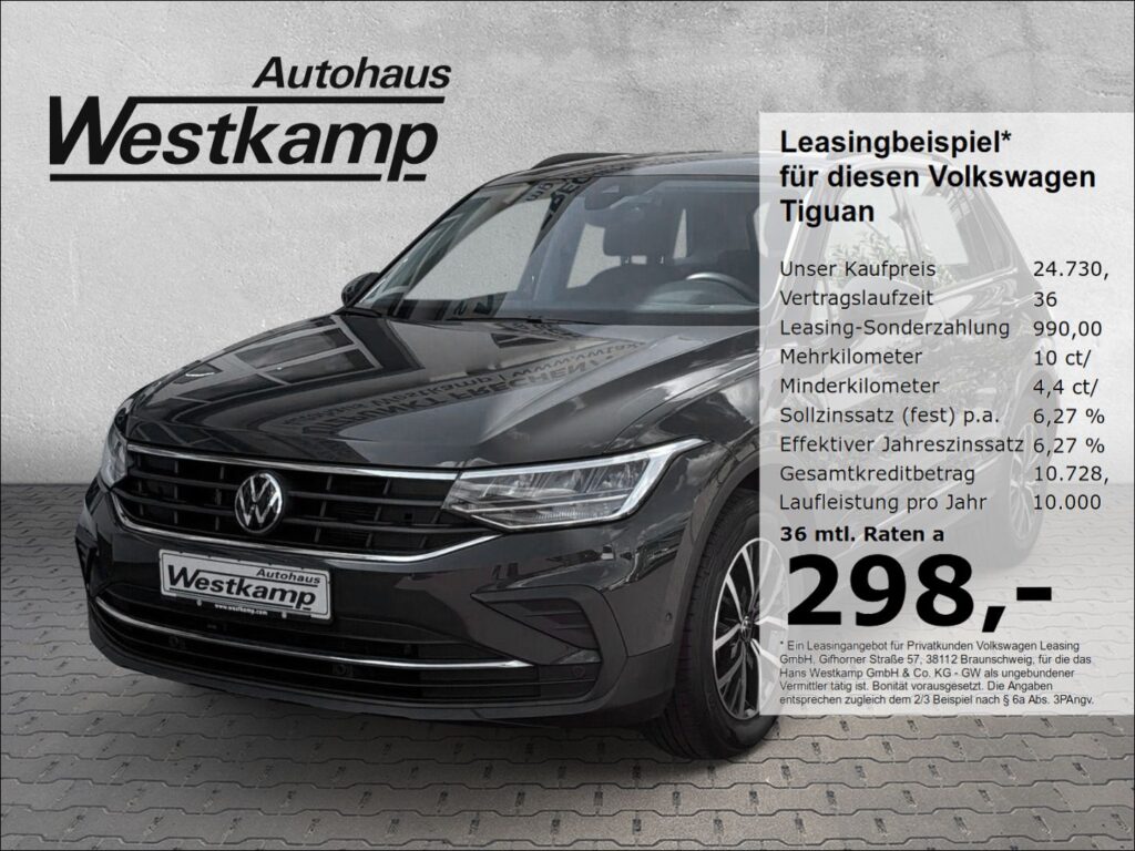 Tiguan Life 1,5 TSI DSG Led Navi Kamera