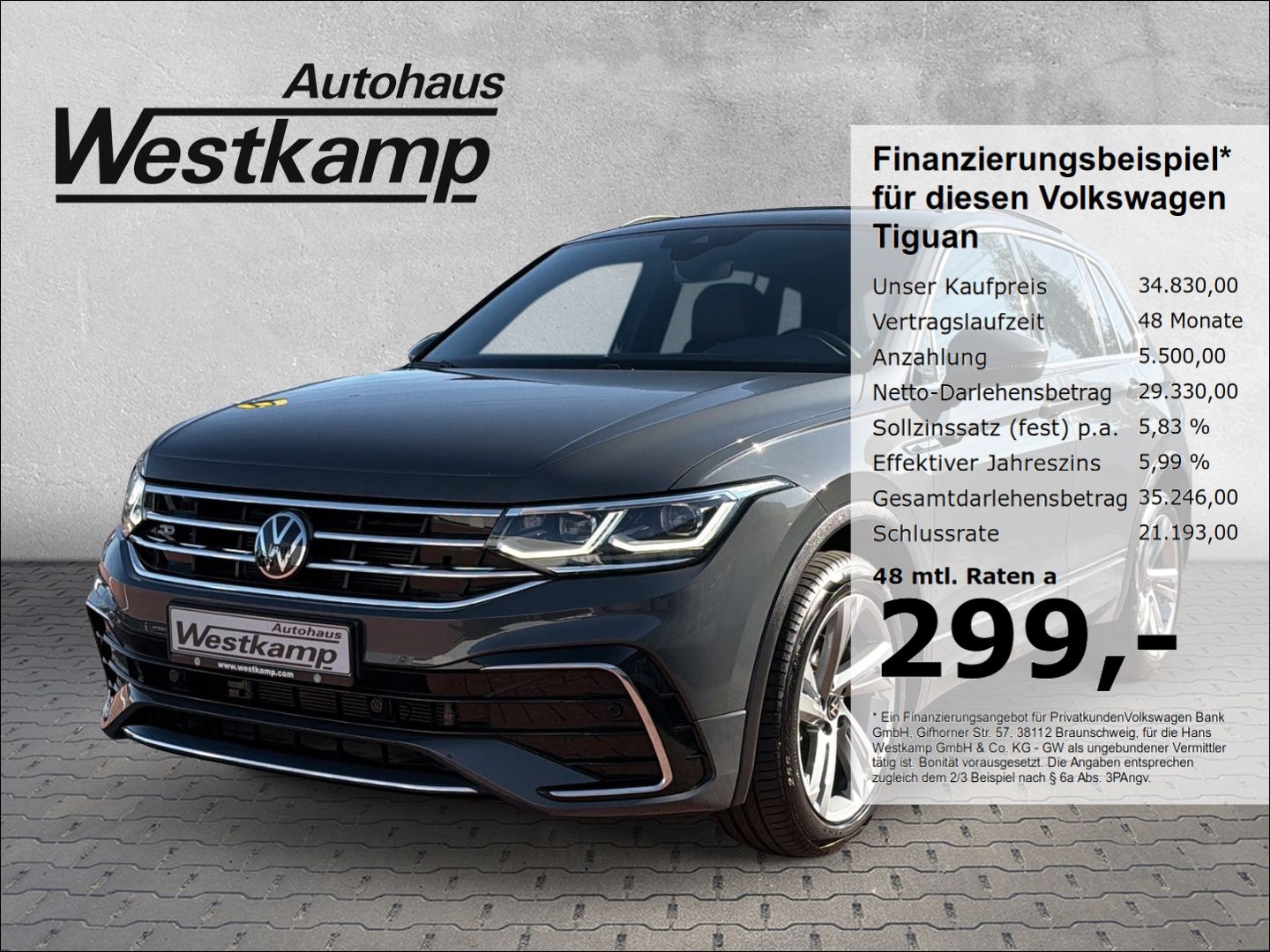 Tiguan R-Line 1,5 TSI DSG AHK Kamera IQ-Light