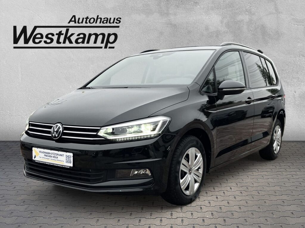 Touran TAXI / MIETWAGEN  schwarz metallic 2.0 TD