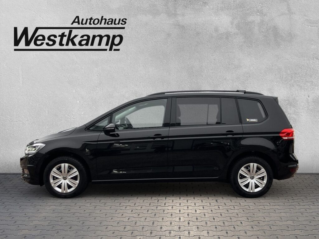 Touran TAXI / MIETWAGEN  schwarz metallic 2.0 TD