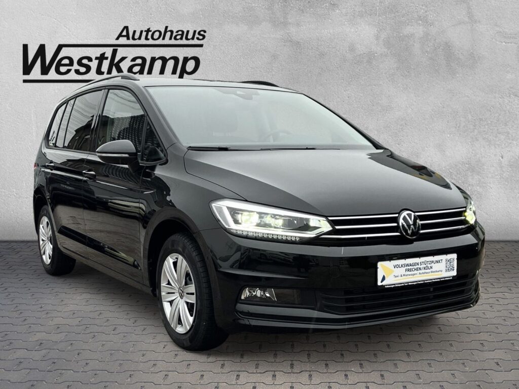 Touran TAXI / MIETWAGEN  schwarz metallic 2.0 TD