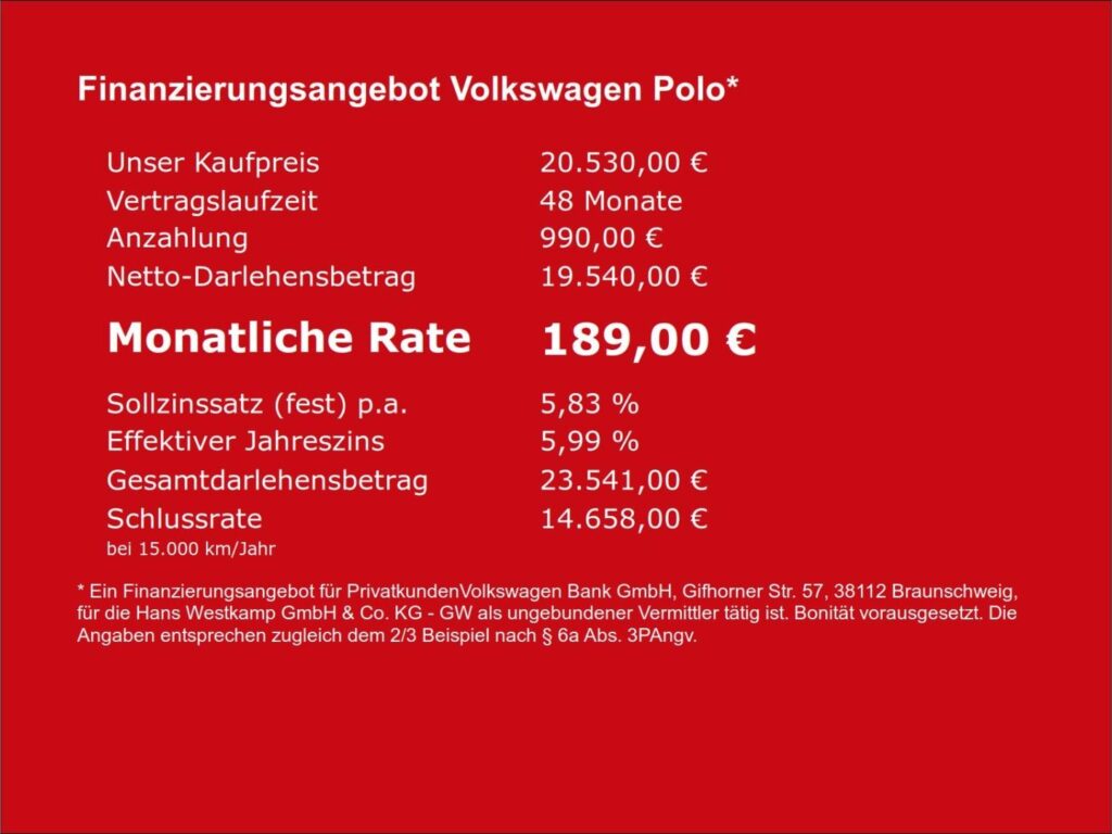 Polo Style 1,0 TSI Ganzj.Reifen IQ-Light