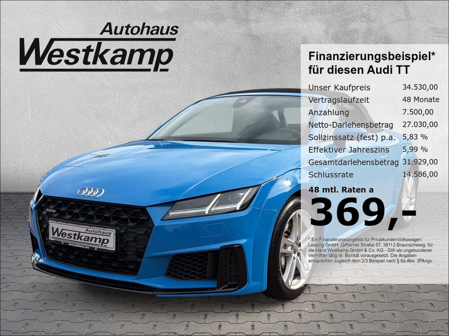 TT Roadster 45 TFSI quattro S-Tronic 2 x S-Line
